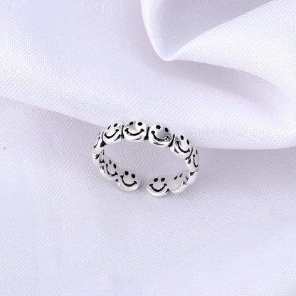 All Smiles Today Adjustable Ring