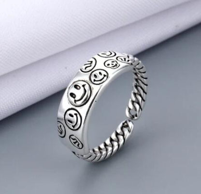 All Smiles Today Adjustable Ring