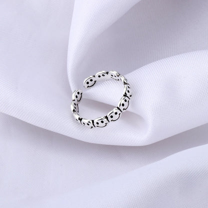 All Smiles Today Adjustable Ring