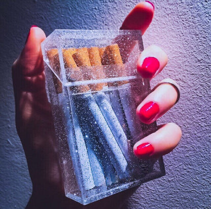 Crystal Clear Cigarette Case