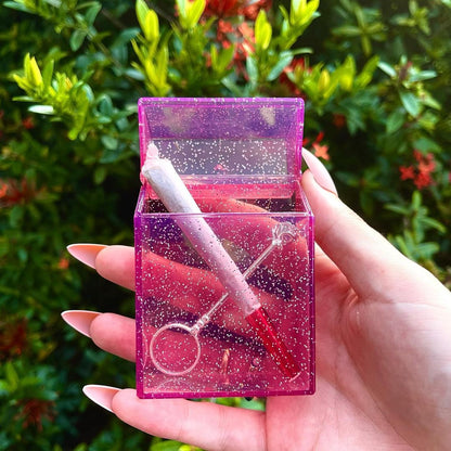 Crystal Clear Cigarette Case